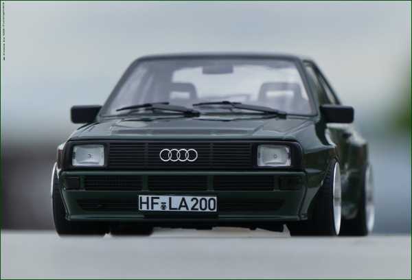 1:18 AUDI SPORT QUATTRO GRÜN EDITION + PORSCHE RS ALUs [ KURZ VERSION ]